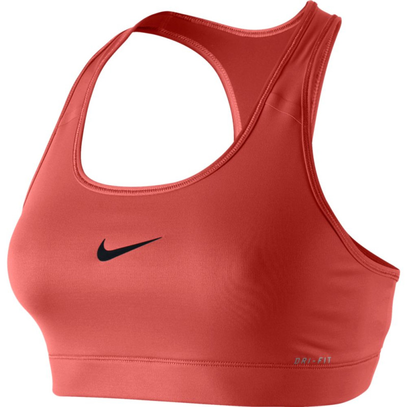 Top Nike Victory Compression Bra Coral Planeta Tenis