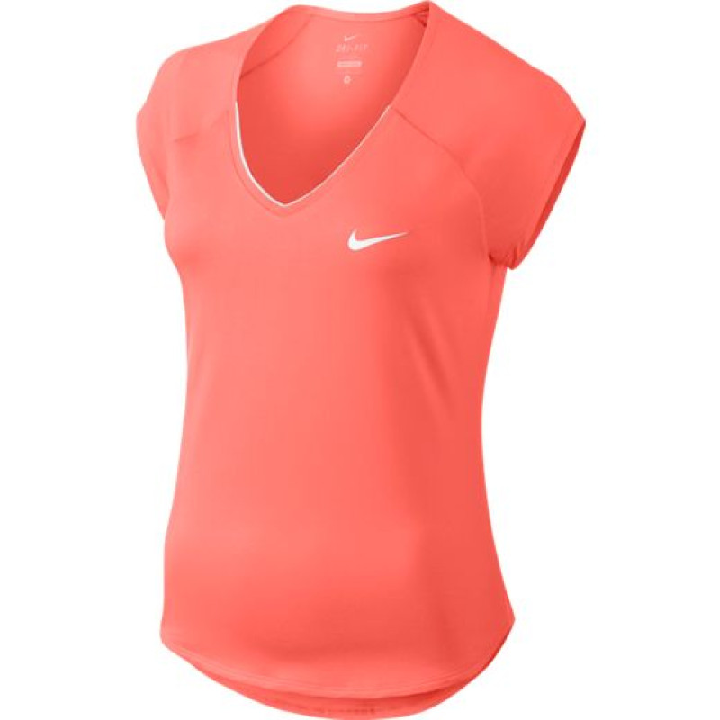 Blusa Nike Pure Top Laranja Planeta Tenis