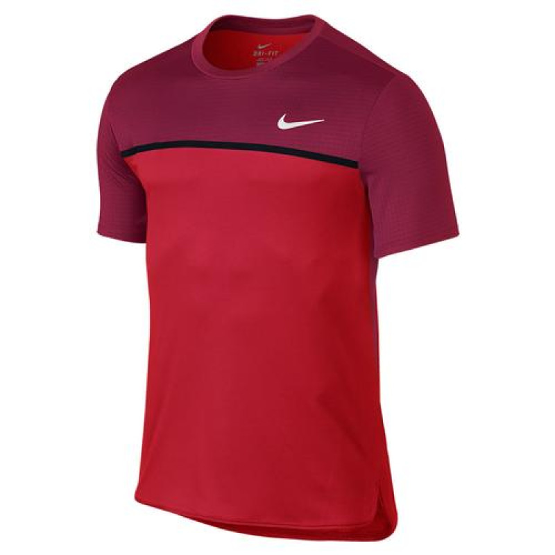Camiseta Nike Challenger Crew Vermelha Planeta Tenis