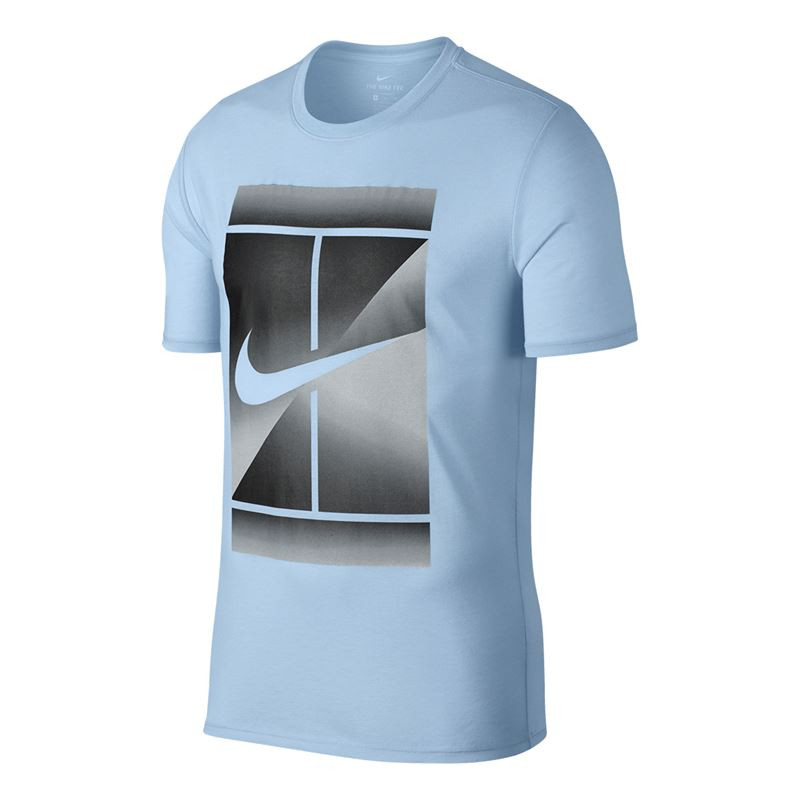 camiseta nike court logo