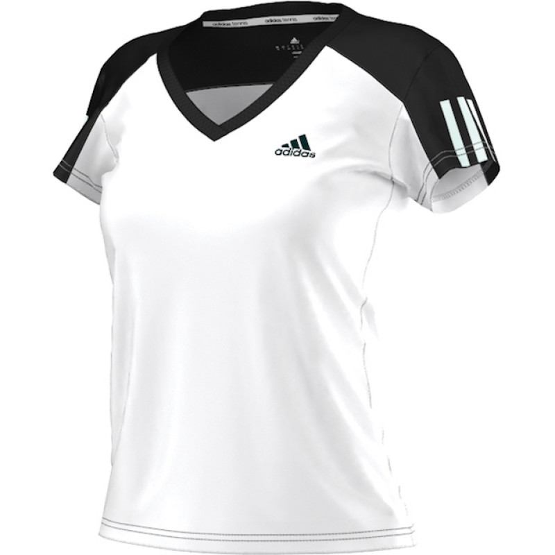 Camiseta feminina cheap adidas branca