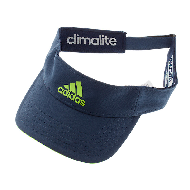 Viseira Adidas Climalite Min Blue Planeta Tenis