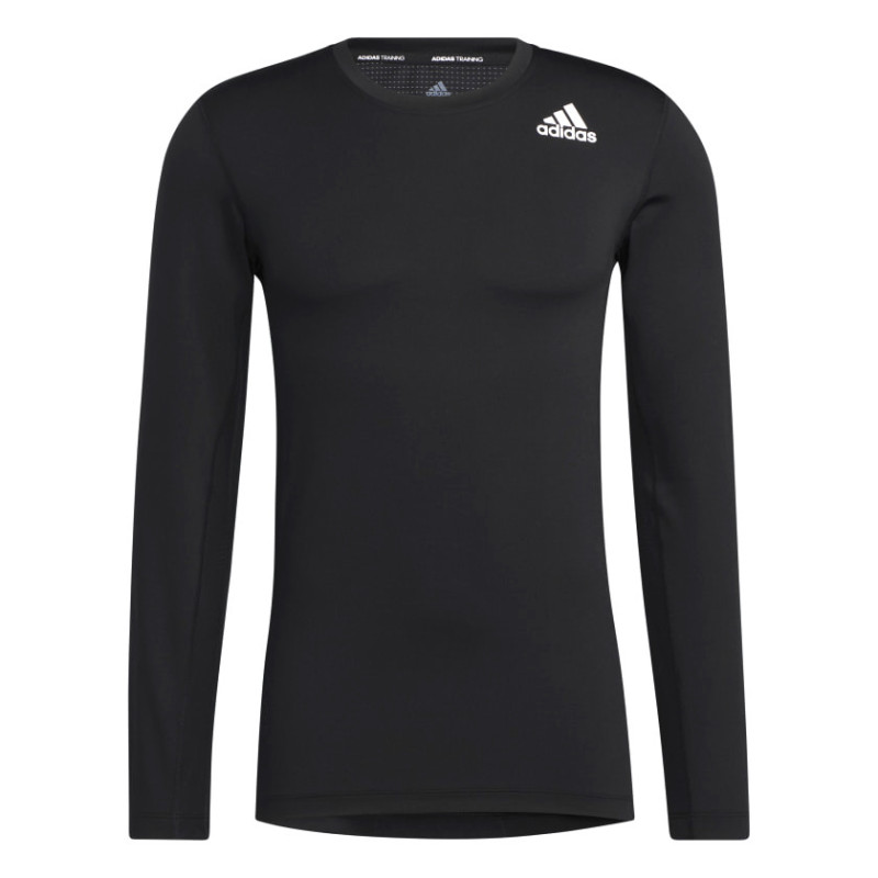 Camiseta Adidas Manga Longa Techfit Compression Planeta Tenis