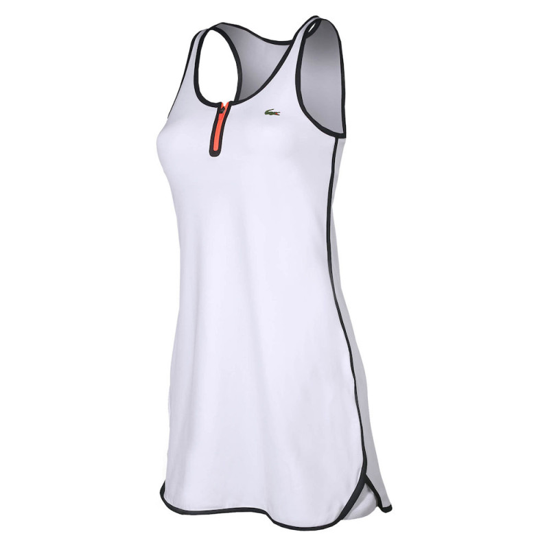 Vestido shop lacoste branco