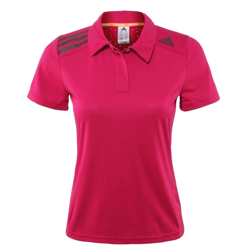 Camisa polo top adidas feminina