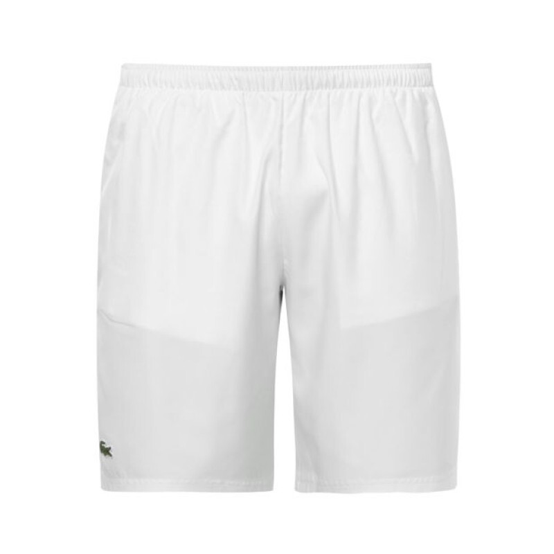 Short lacoste branco clearance