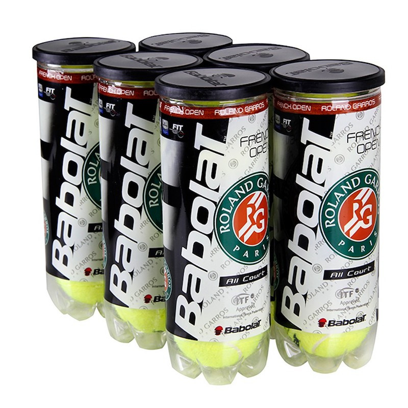 Kit Bola Babolat Roland Garros All Court 6X3 Planeta Tenis