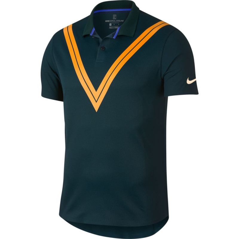 Polo Nike RF Zonal Cooling US Open 2018 Planeta Tenis