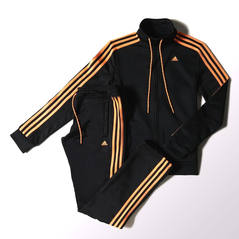 Agasalho Adidas ESS 3S Suit Fem Pto Lar