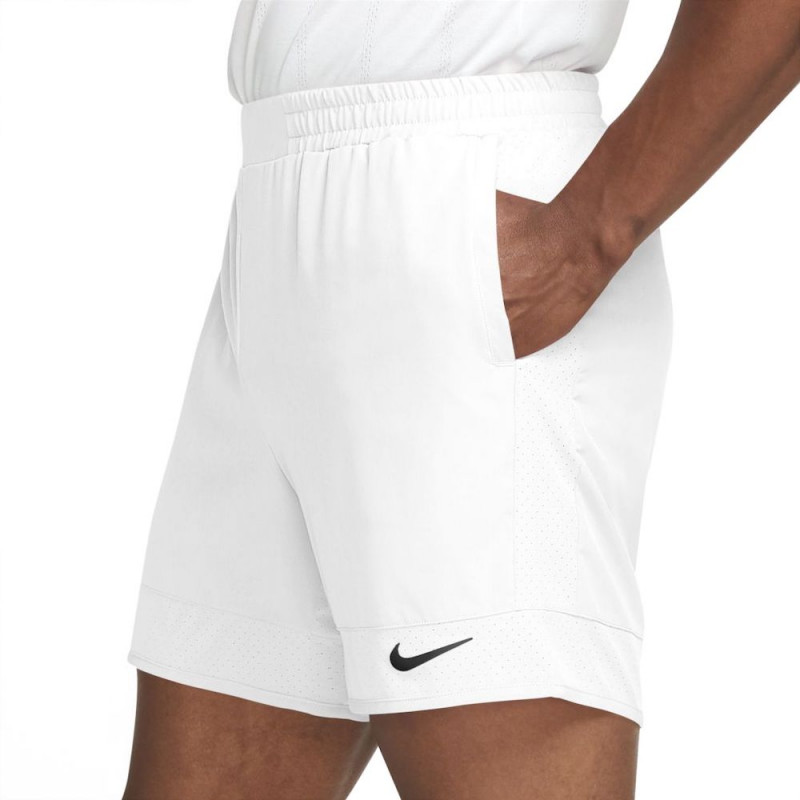Shorts NikeCourt Dri-FIT ADV Masculino - Branco