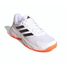 Tenis Adidas CourtJam Control 3 Masc - Bco/Lar