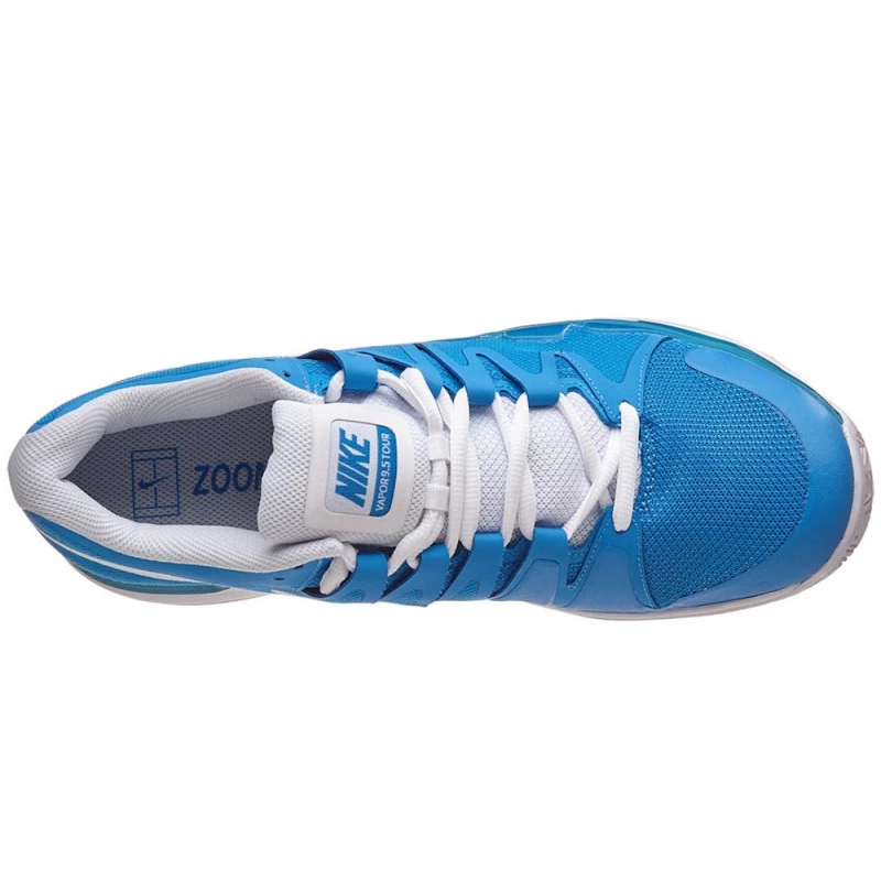 Tênis Nike Zoom Vapor 9.5 Tour - Azul/Bco - Planeta Tenis