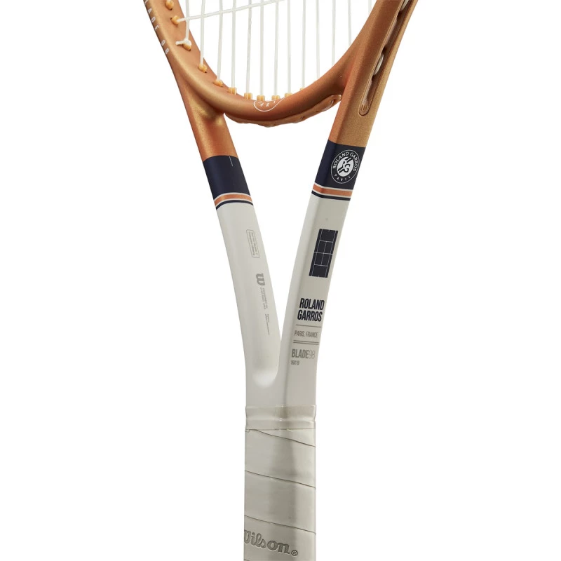Raquete Wilson Blade 98 Roland Garros 16x19 - Planeta Tenis