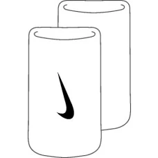Munhequeira Nike Double Wide - Branco