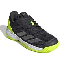 Tenis Adidas Courtflash Infantil - Pto/Verde