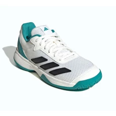 Tenis Adidas Courtflash Infantil - Bco/Vde