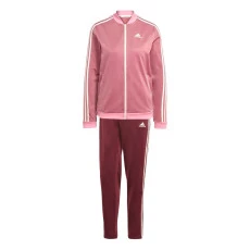 Agasalho Adidas Ess 3S Fem - Rosa/Bordo