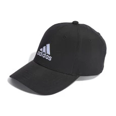 Bone Adidas Baseball Logo Leve  - Preto