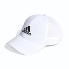 Bone Adidas Baseball Logo Leve  - Branco