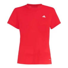 Camiseta Adidas Poliamida Running Fem - Vermelha