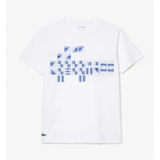 Camiseta Lacoste Sport Novak Djokovic - Branca