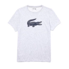 Camiseta Lacoste Sport 3D - Cinza