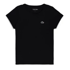Camiseta Lacoste Esportiva Fem - Preta