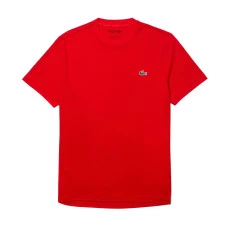 Camiseta Lacoste Sport - Piqué Respirável - Vermelha