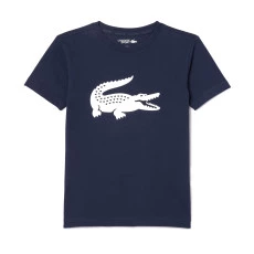 Camiseta Lacoste Esportiva Ultra Dry Infantil - Marinho