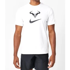 Camiseta NikeCourt Rafa Nadal - Bco