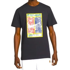 Camiseta NikeCourt Heritage Tenis - Preto
