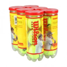Kit Bola de Tênis Wilson c/ 6 tubos x 3