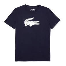 Camiseta Lacoste Sport 3D - Marinho
