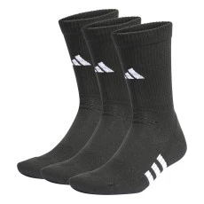 Meia Adidas Performance Amortecidas Cano Alto - 3 Pares