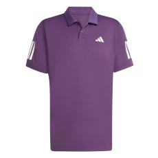 Polo Adidas Club Tennis 3 Listras - Roxo