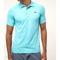 Polo Lacoste Sport Masculina - Azul