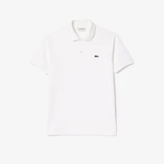 Polo Lacoste Classic Fit - Branca
