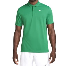 Polo NikeCourt Dri-Fit Masc - Verde/Bco