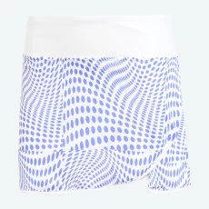 Saia Adidas Estampada Club Tennis - Bca/Azul