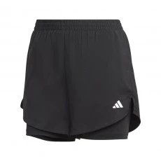 Short Adidas 2IN1 Aeroready Fem - Preto