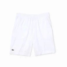 Short Lacoste Sport Tecido Ultraleve - Branco