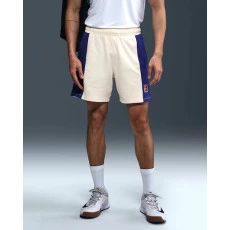 Shorts NikeCourt DriFit Heritage - Bco/Azul