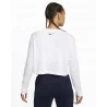 Camiseta Nike Slam Cropped ML Fem